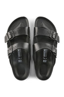 Birkenstock Women's Black Double Buckle Arizona Eva Flat Slippers | Derimod Birkenstock Women's Black Double Buckle Arizona Eva Flat Slippers | Derimod