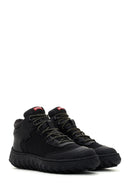 Camper Erkek Siyah Ground Michelin Deri Sneaker Bot | Derimod Camper Erkek Siyah Ground Michelin Deri Sneaker Bot | Derimod