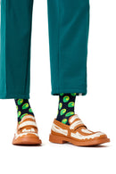 Happy Socks Lacivert Dalga Desenli Pamuklu Çorap | Derimod Happy Socks Lacivert Dalga Desenli Pamuklu Çorap | Derimod