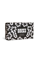 Happy Socks Erkek Siyah Desenli 3’lü Pamuklu Çorap Seti | Derimod Happy Socks Erkek Siyah Desenli 3’lü Pamuklu Çorap Seti | Derimod