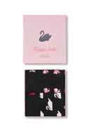 Happy Socks Kadın Siyah Desenli Pamuklu Çorap | Derimod Happy Socks Kadın Siyah Desenli Pamuklu Çorap | Derimod