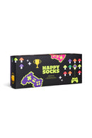 Happy Socks Erkek Siyah Oyuncu Temalı Pamuklu 4’lü Çorap Seti | Derimod Happy Socks Erkek Siyah Oyuncu Temalı Pamuklu 4’lü Çorap Seti | Derimod