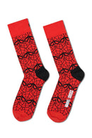 Happy Socks Erkek Çok Renkli Spıder-Man Desenli Pamuklu 3’lü Çorap Seti | Derimod Happy Socks Erkek Çok Renkli Spıder-Man Desenli Pamuklu 3’lü Çorap Seti | Derimod