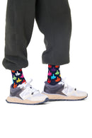 Happy Socks Kadın Lacivert Desenli Pamuklu Çorap | Derimod Happy Socks Kadın Lacivert Desenli Pamuklu Çorap | Derimod