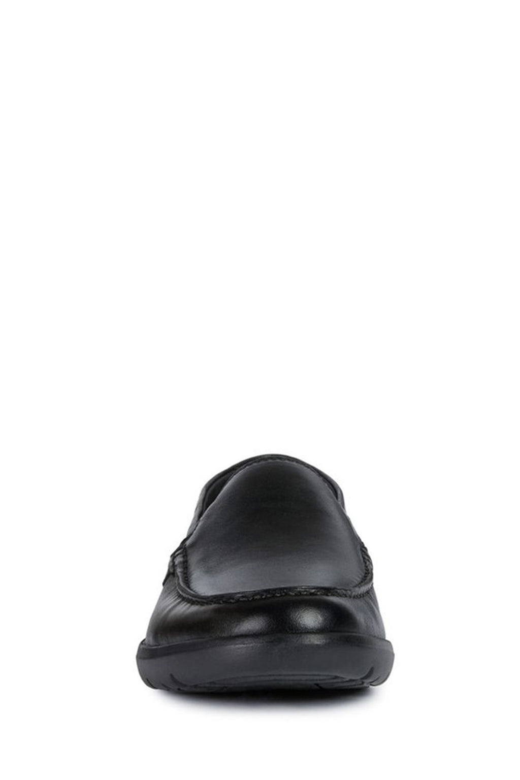 Geox Erkek Siyah Leitan Deri Casual Loafer