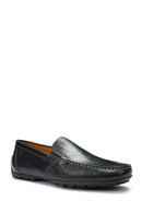 Geox Erkek Siyah Moner Deri Loafer | Derimod Geox Erkek Siyah Moner Deri Loafer | Derimod