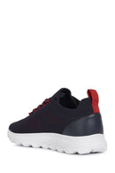 Geox Erkek Lacivert Spherica Bağcıklı Kumaş Sneaker | Derimod Geox Erkek Lacivert Spherica Bağcıklı Kumaş Sneaker | Derimod