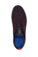 Geox Erkek Lacivert Spherica Bağcıklı Kumaş Sneaker | Derimod Geox Erkek Lacivert Spherica Bağcıklı Kumaş Sneaker | Derimod