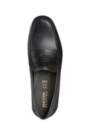 Geox Erkek Siyah Ascanio Deri Casual Loafer | Derimod Geox Erkek Siyah Ascanio Deri Casual Loafer | Derimod