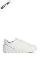 Geox Erkek Beyaz U Spherica Ec4 Deri Sneaker | Derimod Geox Erkek Beyaz U Spherica Ec4 Deri Sneaker | Derimod