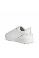 Geox Erkek Beyaz U Spherica Ec4 Deri Sneaker | Derimod Geox Erkek Beyaz U Spherica Ec4 Deri Sneaker | Derimod