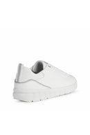 Geox Erkek Beyaz U Spherica Ec4 Deri Sneaker | Derimod Geox Erkek Beyaz U Spherica Ec4 Deri Sneaker | Derimod