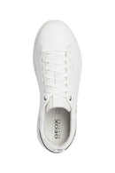 Geox Erkek Beyaz U Spherica Ec4 Deri Sneaker | Derimod Geox Erkek Beyaz U Spherica Ec4 Deri Sneaker | Derimod