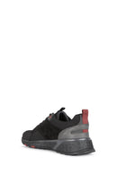 Geox Erkek Siyah Sterrato Sneaker | Derimod Geox Erkek Siyah Sterrato Sneaker | Derimod