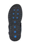 Geox Erkek Lacivert Spherica Ec5 Bilekten Bantlı Süet Deri Sandalet | Derimod Geox Erkek Lacivert Spherica Ec5 Bilekten Bantlı Süet Deri Sandalet | Derimod