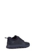 Geox Siyah Erkek Deri U Spherica Sneaker | Derimod Geox Siyah Erkek Deri U Spherica Sneaker | Derimod