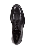 Geox Men's Black Walk Pleasure Lace-up Leather Classic Shoes | Derimod Geox Men's Black Walk Pleasure Lace-up Leather Classic Shoes | Derimod