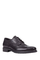 Geox Men's Black Dublin Lace-up Leather Classic Shoes | Derimod Geox Men's Black Dublin Lace-up Leather Classic Shoes | Derimod