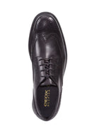 Geox Men's Black Dublin Lace-up Leather Classic Shoes | Derimod Geox Men's Black Dublin Lace-up Leather Classic Shoes | Derimod