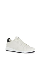 Geox Erkek Beyaz U Aerantis A - Tumb Bağcıklı Deri Sneaker | Derimod Geox Erkek Beyaz U Aerantis A - Tumb Bağcıklı Deri Sneaker | Derimod