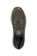 Geox Erkek Yeşil Spherica Bağcıklı Kalın Tabanlı Deri Sneaker | Derimod Geox Erkek Yeşil Spherica Bağcıklı Kalın Tabanlı Deri Sneaker | Derimod