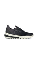Geox Men's Black Spherica Lace-Up Thick Soled Sneaker | Derimod Geox Men's Black Spherica Lace-Up Thick Soled Sneaker | Derimod