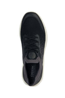 Geox Men's Black Spherica Lace-Up Thick Soled Sneaker | Derimod Geox Men's Black Spherica Lace-Up Thick Soled Sneaker | Derimod