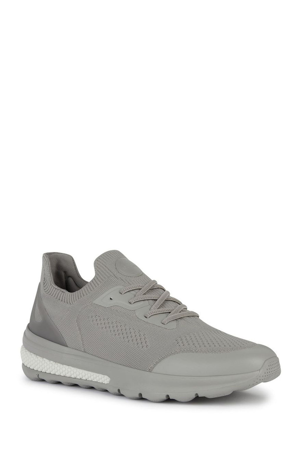Geox Erkek Gri Spherica Actif Bağcıklı Kumaş Sneaker