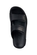 Geox Erkek Siyah Xand Deri Terlik | Derimod Geox Erkek Siyah Xand Deri Terlik | Derimod