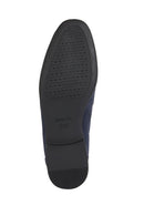 Geox Men's Navy Blue Sapienza Suede Leather Loafer | Derimod Geox Men's Navy Blue Sapienza Suede Leather Loafer | Derimod