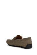 Geox Erkek Vizon Kosmopolis Süet Deri Casual Loafer | Derimod Geox Erkek Vizon Kosmopolis Süet Deri Casual Loafer | Derimod