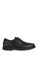 Geox Men's Brown Spherica Lace-Up Leather Casual Shoes | Derimod Geox Men's Brown Spherica Lace-Up Leather Casual Shoes | Derimod