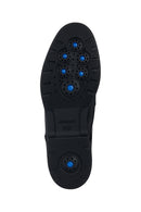 Geox Men's Black Spherica Ec11 Wide Lace-Up Leather Casual Shoes | Derimod Geox Men's Black Spherica Ec11 Wide Lace-Up Leather Casual Shoes | Derimod