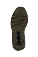 Geox Erkek Yeşil Spherica Actif Bağcıklı Deri Sneaker | Derimod Geox Erkek Yeşil Spherica Actif Bağcıklı Deri Sneaker | Derimod