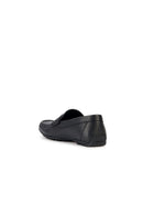 Geox Erkek Siyah Kosmopolis + Grip Deri Maskülen Loafer | Derimod Geox Erkek Siyah Kosmopolis + Grip Deri Maskülen Loafer | Derimod