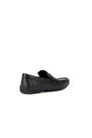Geox Erkek Siyah Kosmopolis + Grip Deri Maskülen Loafer | Derimod Geox Erkek Siyah Kosmopolis + Grip Deri Maskülen Loafer | Derimod