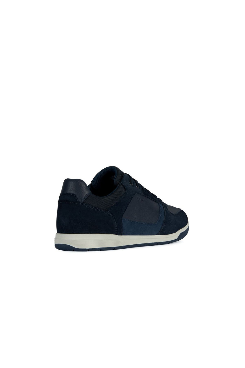 Geox Erkek Lacivert Spherica Ec3 Bağcıklı Deri Sneaker