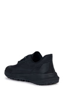 Geox Men's Black Pg1x Abx Lace-Up Leather Sneaker | Derimod Geox Men's Black Pg1x Abx Lace-Up Leather Sneaker | Derimod