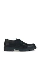 Geox Men's Black Spherica Ec7 Leather Casual Shoes | Derimod Geox Men's Black Spherica Ec7 Leather Casual Shoes | Derimod