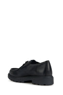 Geox Men's Black Spherica Ec7 Leather Casual Shoes | Derimod Geox Men's Black Spherica Ec7 Leather Casual Shoes | Derimod