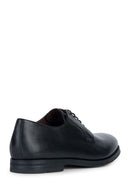 Geox Men's Black Decio Laced Leather Classic Shoes | Derimod Geox Men's Black Decio Laced Leather Classic Shoes | Derimod