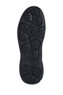 Geox Men's Black Nebula Lace-up Leather Sneaker | Derimod Geox Men's Black Nebula Lace-up Leather Sneaker | Derimod