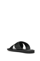 Geox Erkek Siyah Erica Deri Terlik | Derimod Geox Erkek Siyah Erica Deri Terlik | Derimod