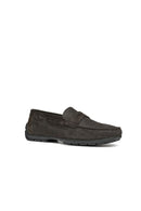 Geox Men's Brown Moner Suede Leather Masculine Loafer | Derimod Geox Men's Brown Moner Suede Leather Masculine Loafer | Derimod