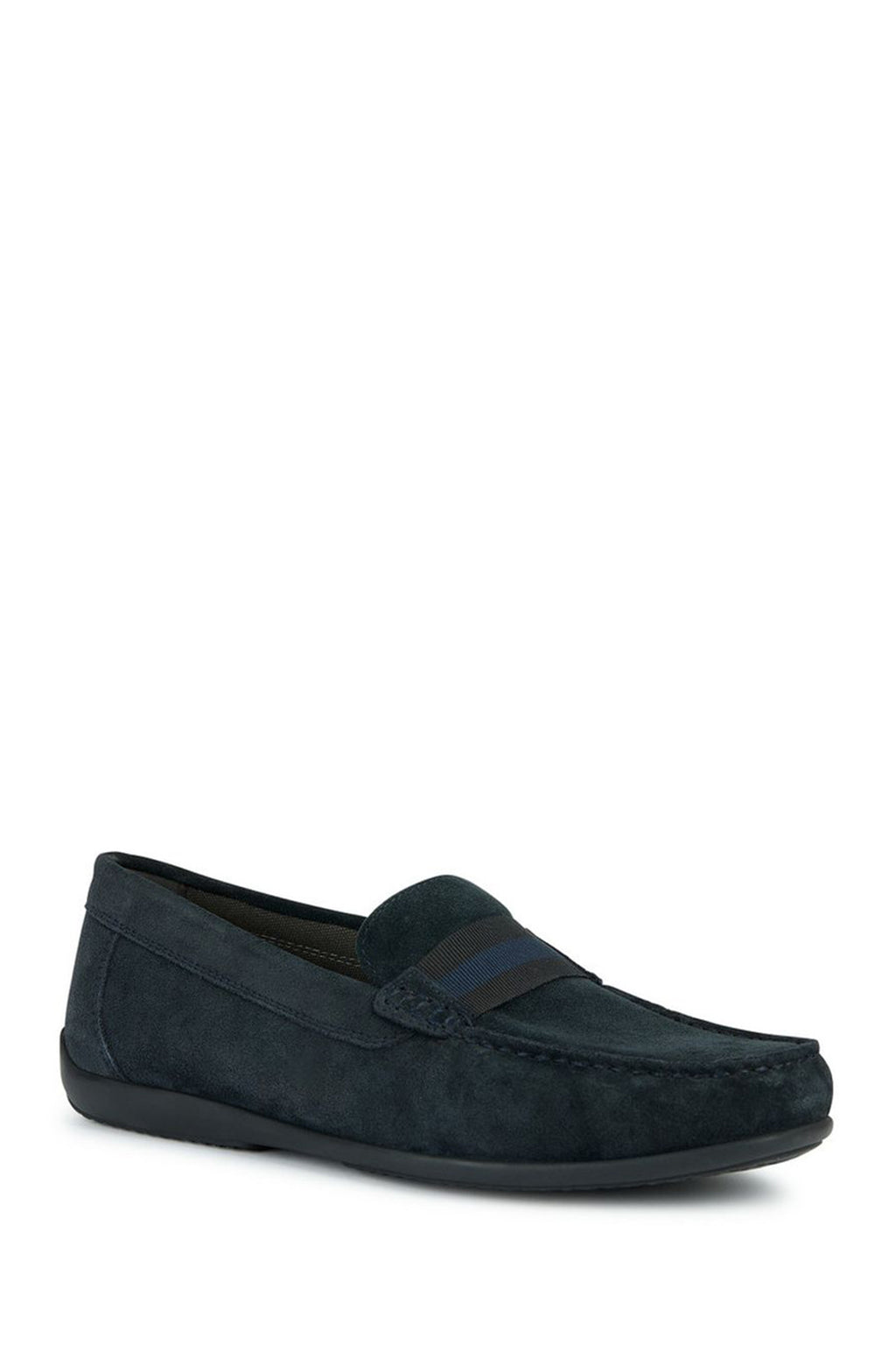 Geox Erkek Lacivert Ascanio Süet Deri Casual Loafer