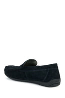 Geox Men's Navy Blue Ascanio Suede Leather Casual Loafer | Derimod Geox Men's Navy Blue Ascanio Suede Leather Casual Loafer | Derimod