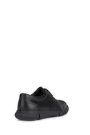 Geox Men's Black Adacter Lace-up Leather Casual Shoes | Derimod Geox Men's Black Adacter Lace-up Leather Casual Shoes | Derimod