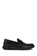 Geox Men's Black Andalo Leather Casual Loafer | Derimod Geox Men's Black Andalo Leather Casual Loafer | Derimod