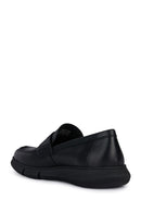 Geox Men's Black Andalo Leather Casual Loafer | Derimod Geox Men's Black Andalo Leather Casual Loafer | Derimod