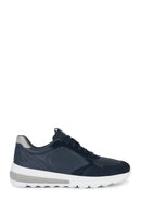 Geox Erkek Lacivert Spherica Bağcıklı Kumaş Sneaker | Derimod Geox Erkek Lacivert Spherica Bağcıklı Kumaş Sneaker | Derimod